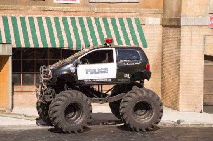 Weird Cars,  police car 