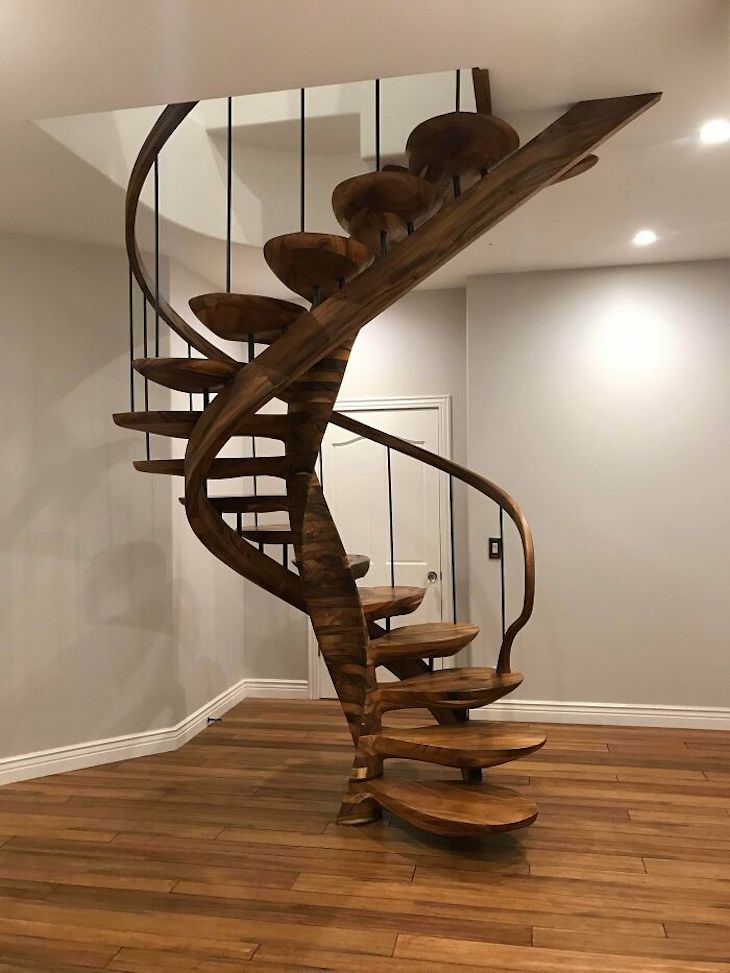 18 Amazingly Creative Woodwork Designs, staircase