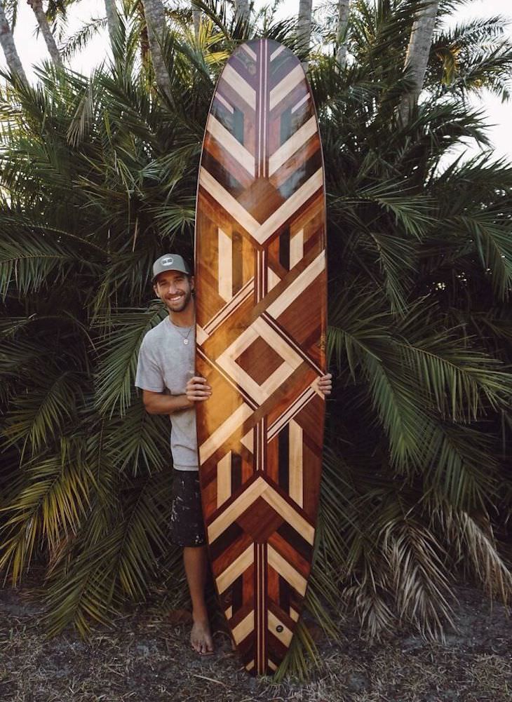 18 Amazingly Creative Woodwork Designs, longboard