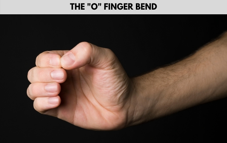 Hand Exercises for Arthritis O finger bend