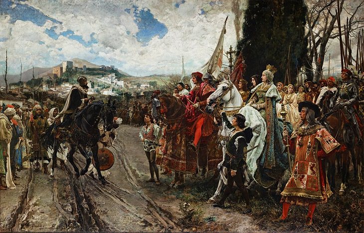 Francisco Pradilla Ortiz, surrender of Granada