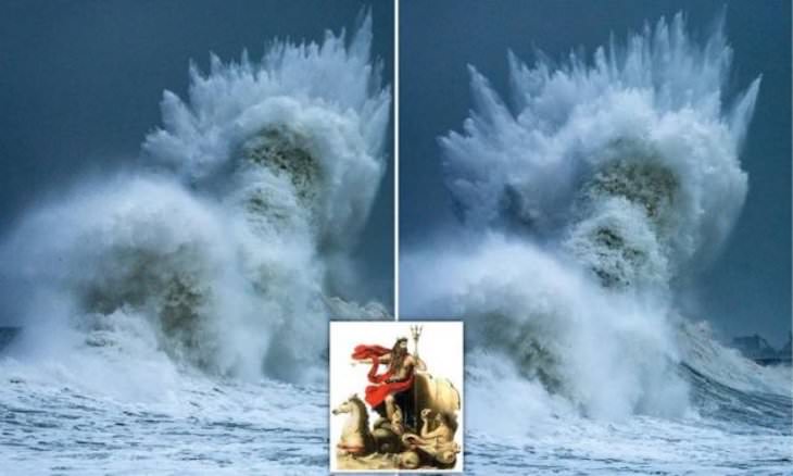 19 Images Showcasing the World’s Endless Wonders, wave that looks like Poseidon