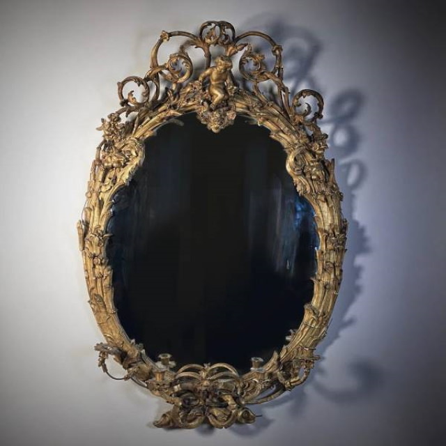 Antique Household Items mirror