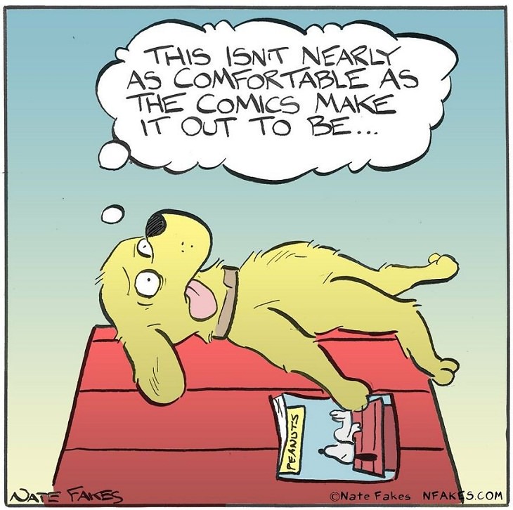 Single-Panel Comics, dog
