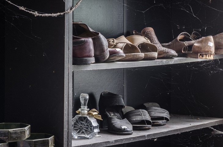 Neglected Places You're Forgetting to Vacuum, Shoe shelf