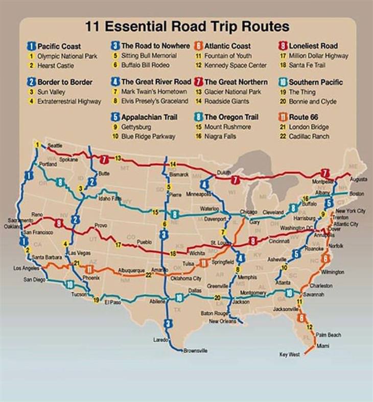 Charts Vol 3 scenic routes