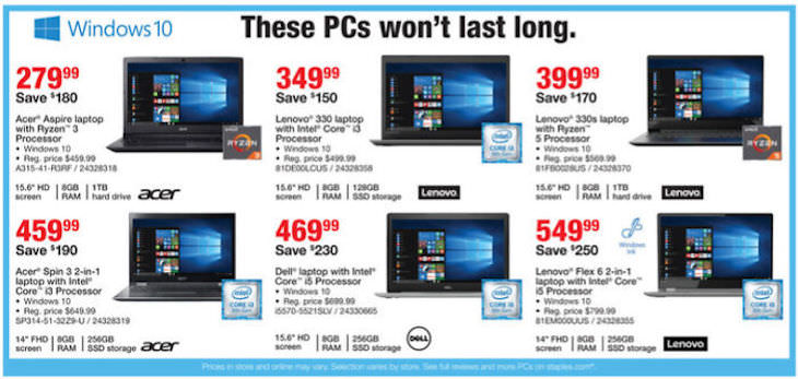 Funny Advertising Fails, these PCs won't last long