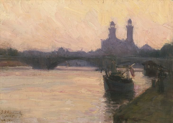 Remarkable Life and Art of Henry Ossawa Tanner, The Seine, c. 1902