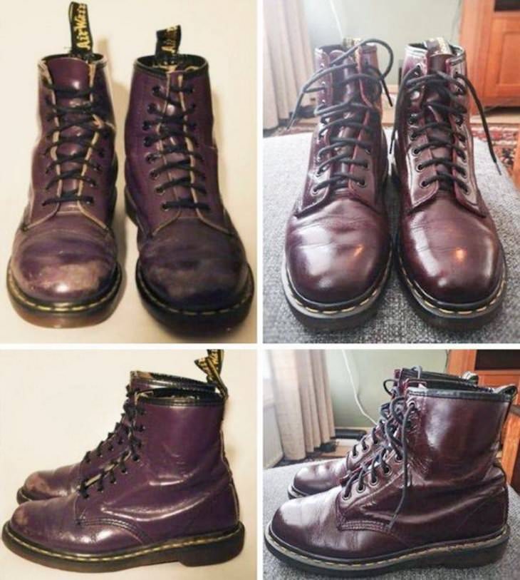Before & After: DIY Makeovers of 14 Old Items, Dr. Martens