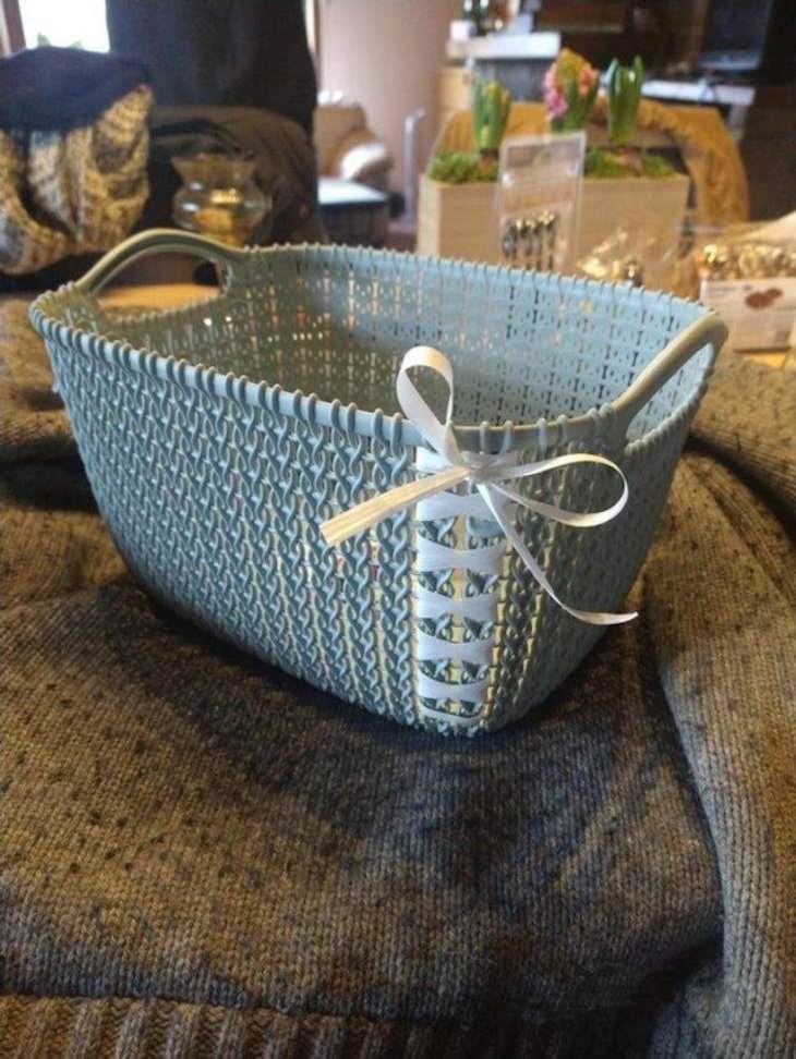 Before & After: DIY Makeovers of 14 Old Items, basket