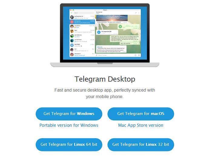 Telegram Messenger Tricks, Telegram on PC