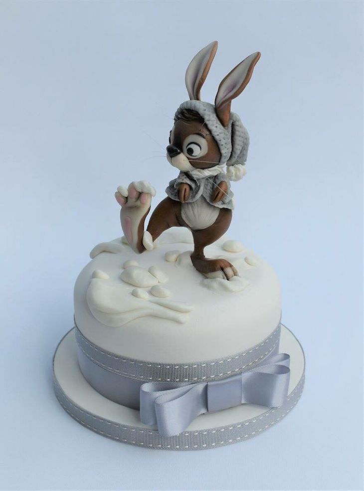 15 Gorgeous and Realistic Cakes by Emma Jayne, rabbit