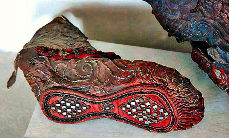 Ancient Artifacts, Scythian woman's boot