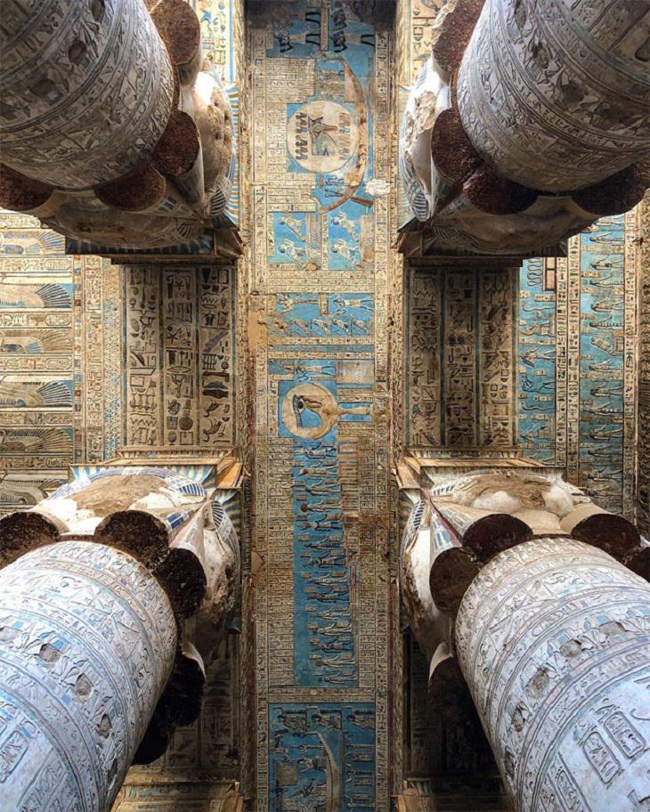 Ancient Artifacts, Ancient Egypt’s most well-preserved temples, Temple of Hathor 
