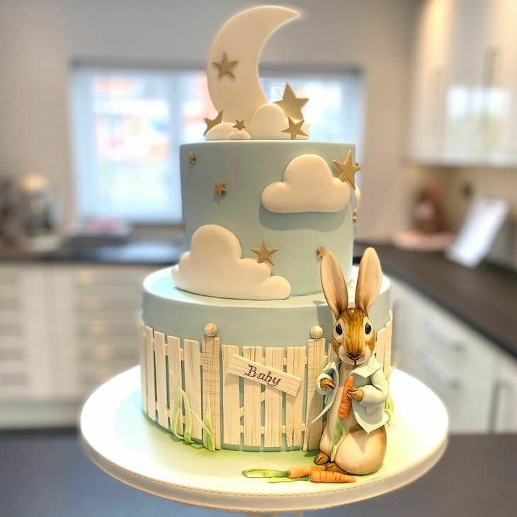 15 Gorgeous and Realistic Cakes by Emma Jayne new baby boy cake