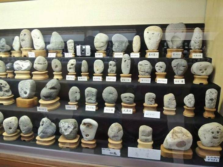 Incredible Museum Exhibits, Museum of rocks that look like human faces