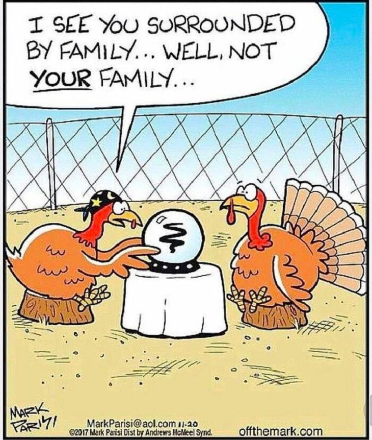 Mark Parisi comic strips, turkey, thanksgiving