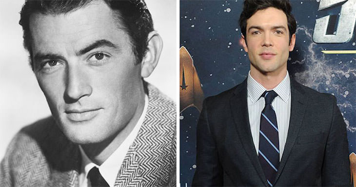 18 Iconic Celebrities with Famous Grandchildren Gregory Peck And Ethan Peck