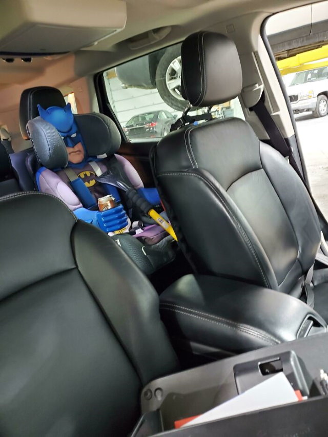Car Repair Batman seat