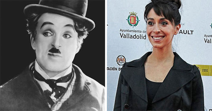 18 Iconic Celebrities with Famous Grandchildren Charlie Chaplin And Oona Chaplin
