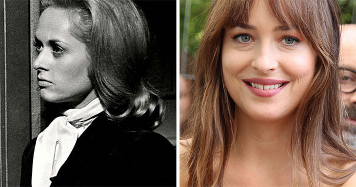 18 Iconic Celebrities with Famous Grandchildren Tippy Hedren And Dakota Johnson