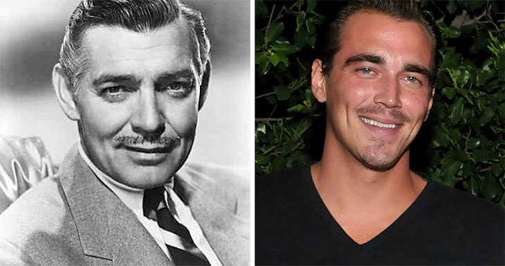 18 Iconic Celebrities with Famous Grandchildren Clark Gable And Clark Gable III