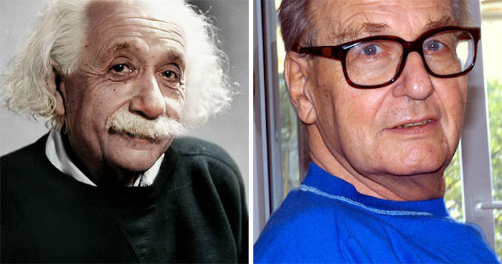 18 Iconic Celebrities with Famous Grandchildren Albert Einstein And Bernard Einstein