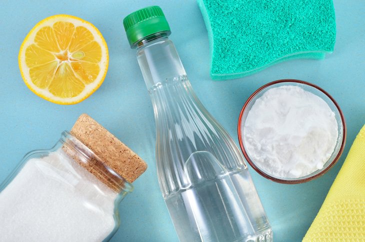 Homemade Drain Cleaners, Salt, borax, and vinegar