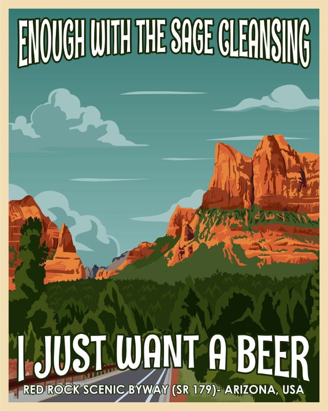 Funny Travel Posters