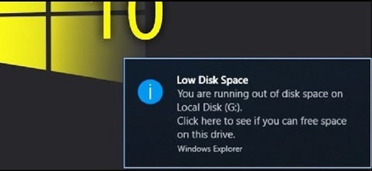 Common Computer Mistakes,  disk space