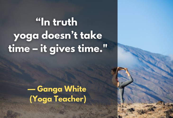 Yoga Quotes, time