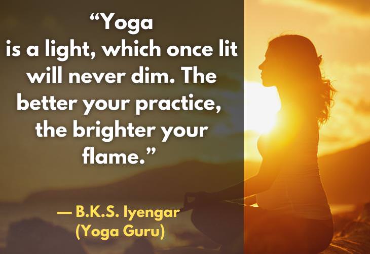 Yoga Quotes, inner light