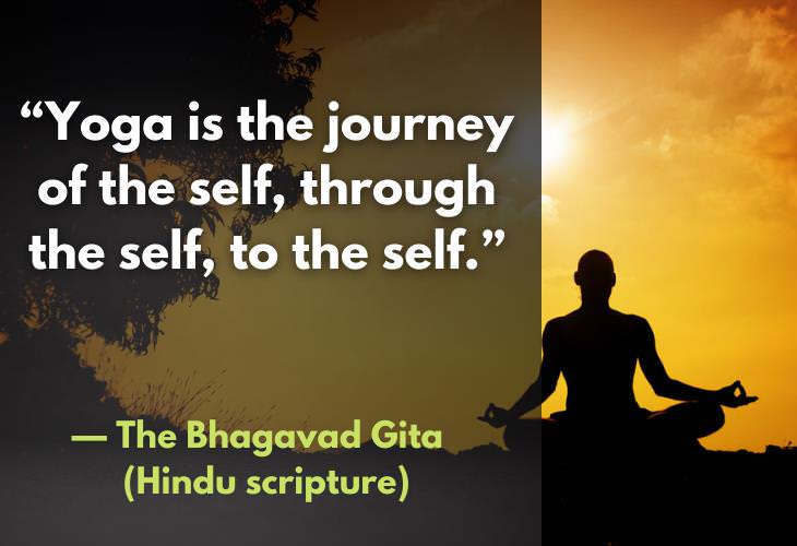 Yoga Quotes, journey self