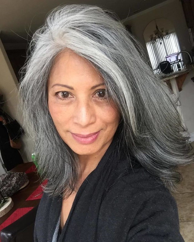 Women With Grey Hair