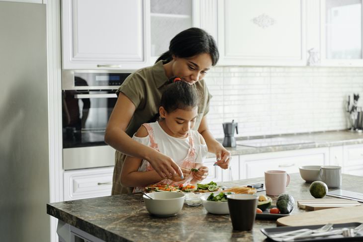 Small Lifestyle Changes for Weight Loss cooking family