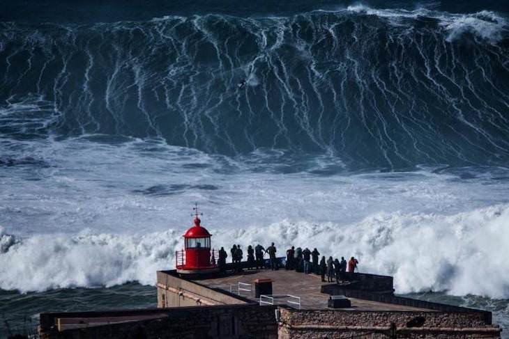 21 Stunning Spots Around the World, nazare surfing