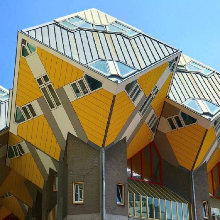 WEIRDEST Buildings, Cube houses