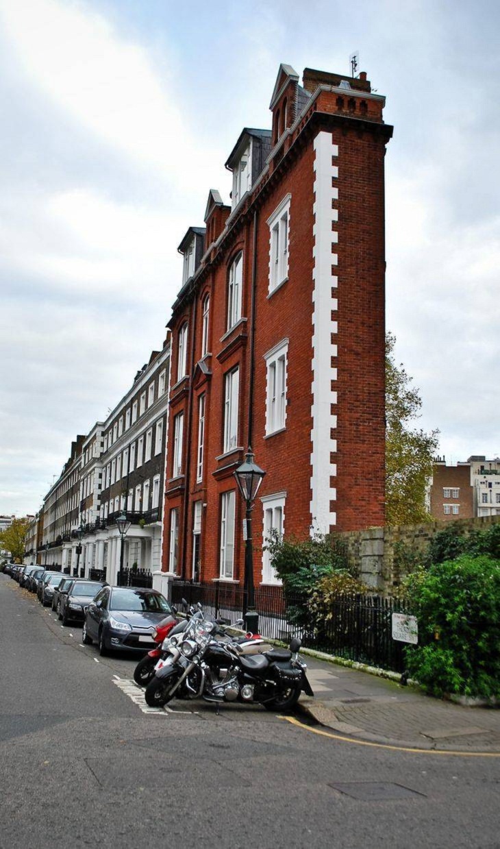 WEIRDEST Buildings, skinny block of flats