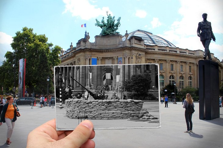 Then and Now: Paris, Grand Palais
