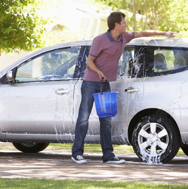 Remove Car Water Stains,  Wash