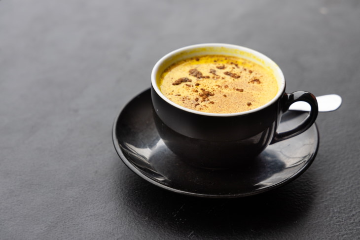 Turmeric Coffee latte