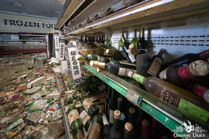 Fukushima Nuclear Disaster’s Aftermath - 10 Photos Everything on the shelves is covered with layers of dust and grime