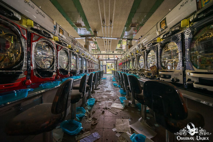Fukushima Nuclear Disaster’s Aftermath - 10 Photos dark empty arcade
