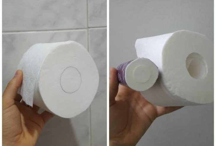 Confusing items toilet paper