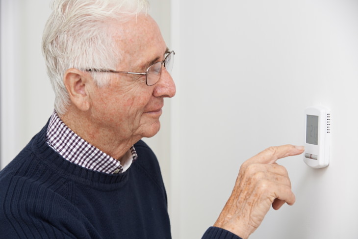 how to get back to sleep when you wake up at night thermostat