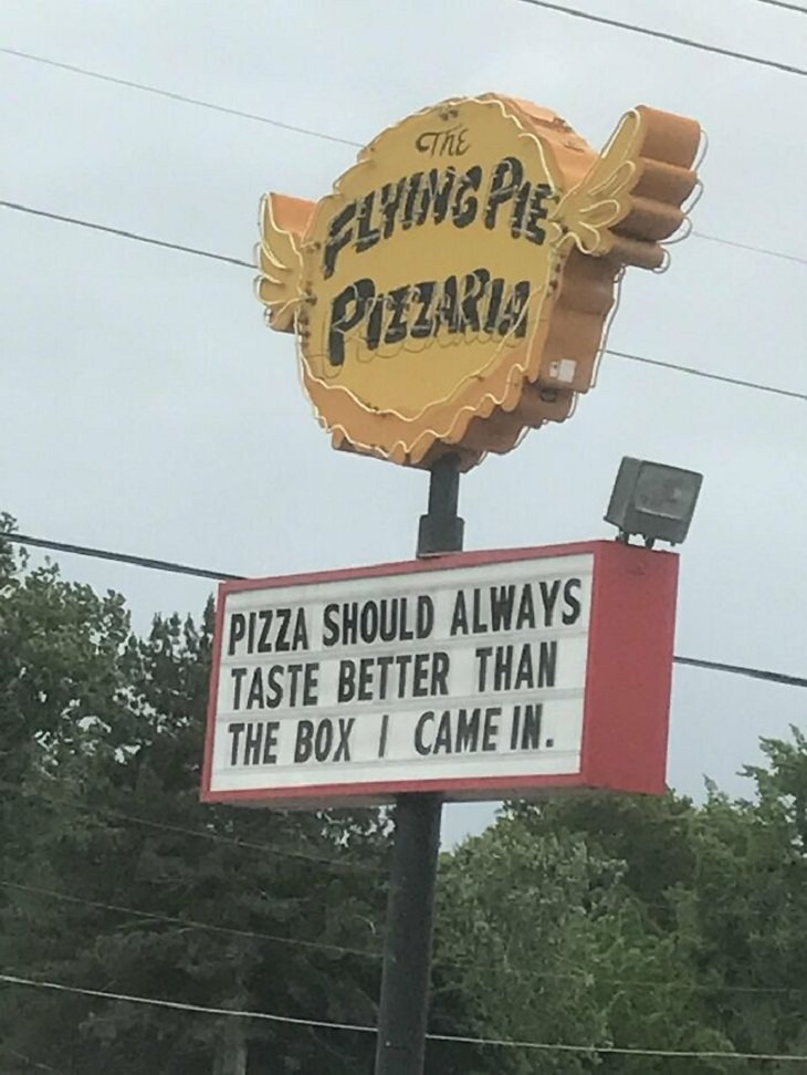 Fast Food Signs, PIZZA