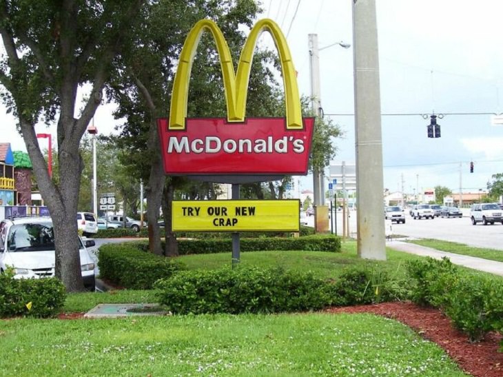 Fast Food Signs, mcdonald's