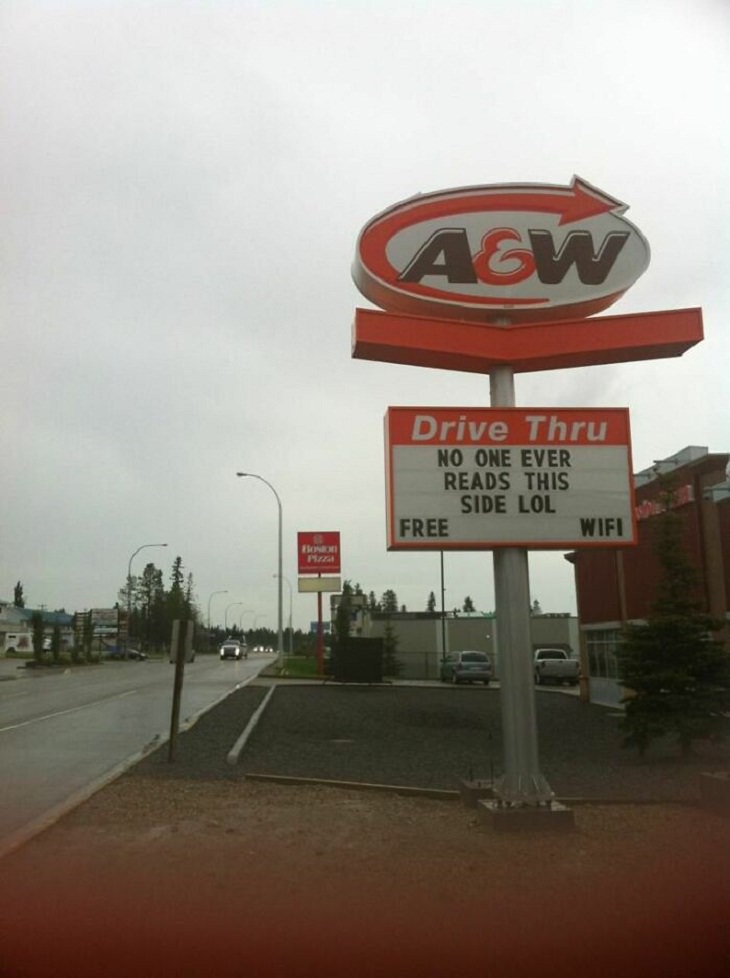 Fast Food Signs, WiFi