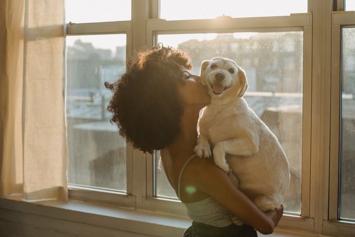 Oxytocin woman and dog