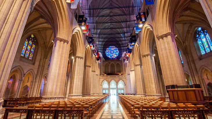 Beautiful Cathedrals, Washington National Cathedral interior